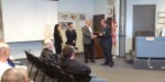 Mr. Seigel presented the Civic Spirit Award to Dennis Frett, Tatsuma Nagaya, and Kazumi Kawamura