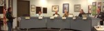 Terry Belieu speaks to the Bethel Board