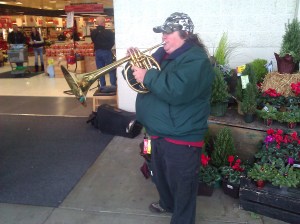 Lori Haun playing at Top Foods Saturday, Dec. 15