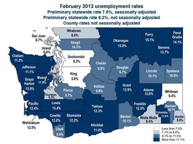 Unemployment Feb 2013