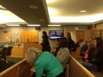 Emerald Ridge state champion gymnists were also at the County Council meeting