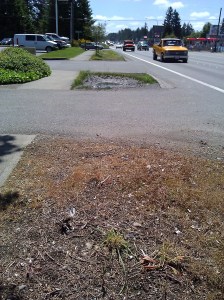 SR7 entrance to Spanaway Post Office