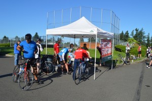 First Aid station for the STP
