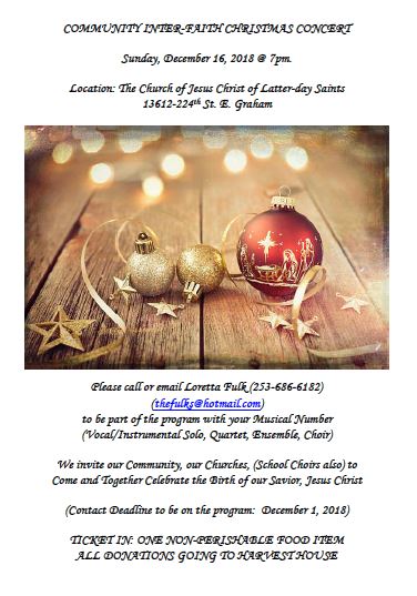 Interfaith Concert 2018