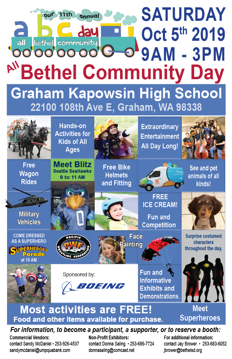 ABC Day at Graham Kapowsin Oct. 5, 2019 – Pierce Prairie Post